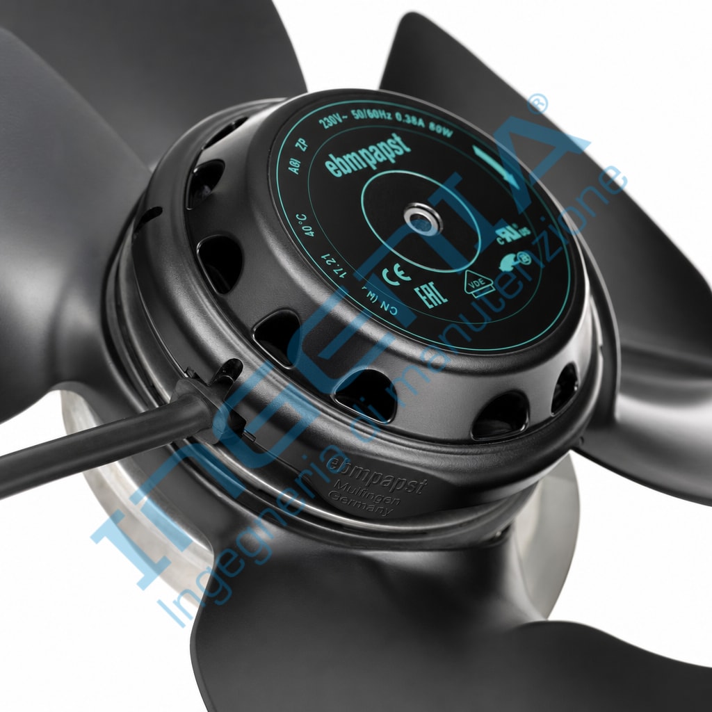 EBM-Papst A2D250-AH02-10 AC Axial Fan