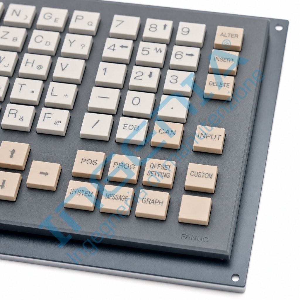 FANUC A02B-0281-C125#TBR MDI Keyboard 220x230mm