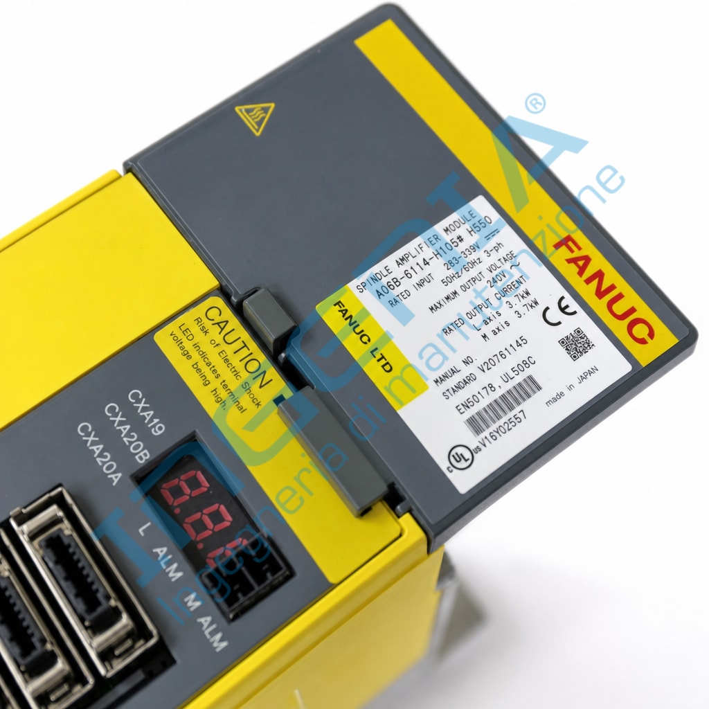 FANUC A06B-6122-H011#H550 Spindle Amplifier Module SPM-11HVi 400V 11kW
