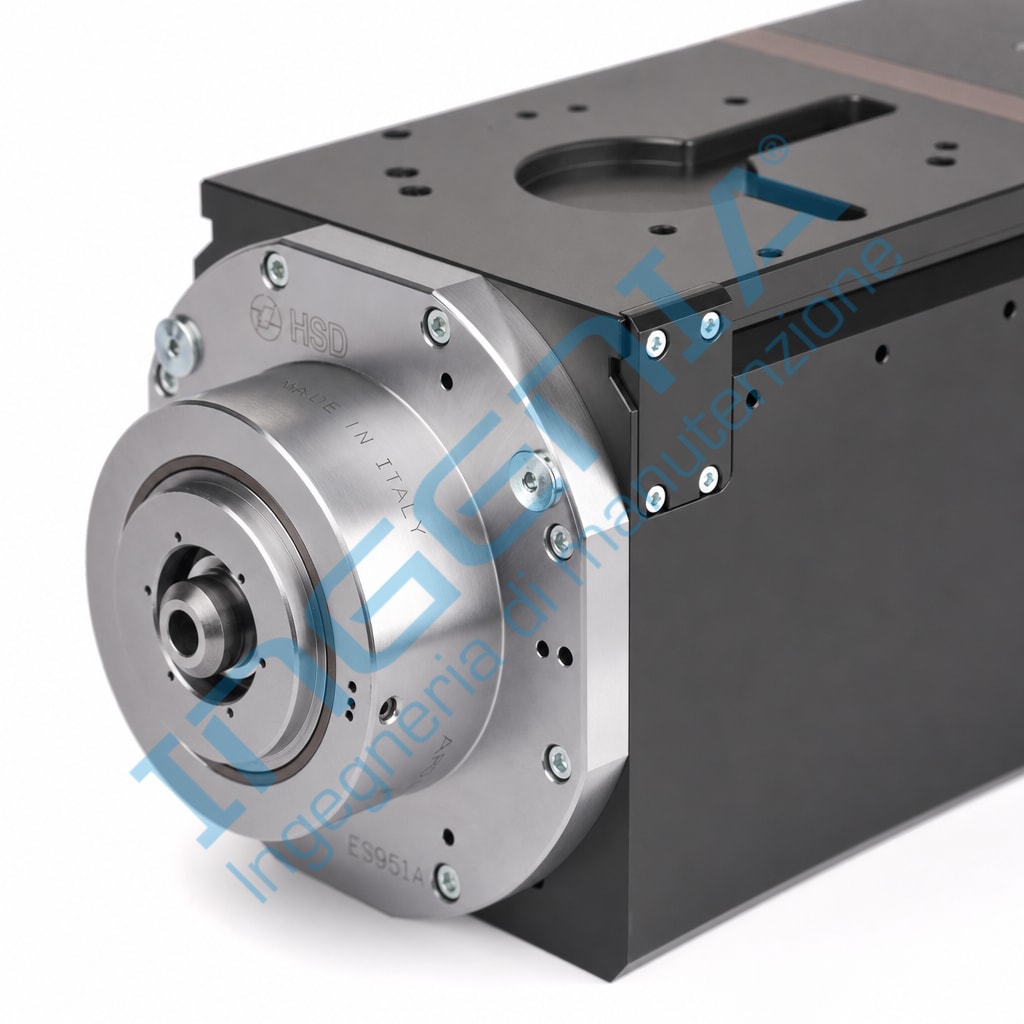 HSD ES779 L F6 C Electrospindle 24000 RPM HSK F63