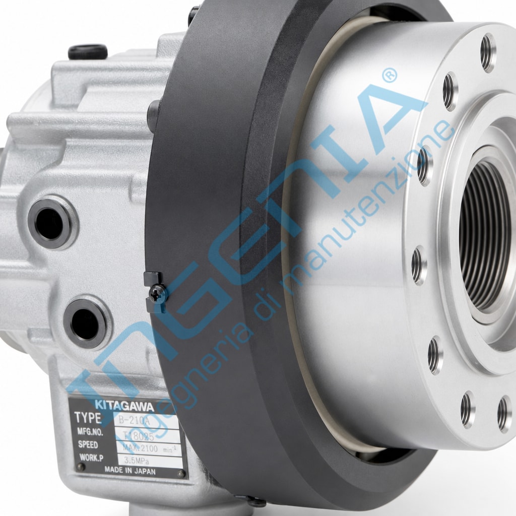KITAGAWA S2091-15Y Through-Hole Hydraulic Cylinder 91mm