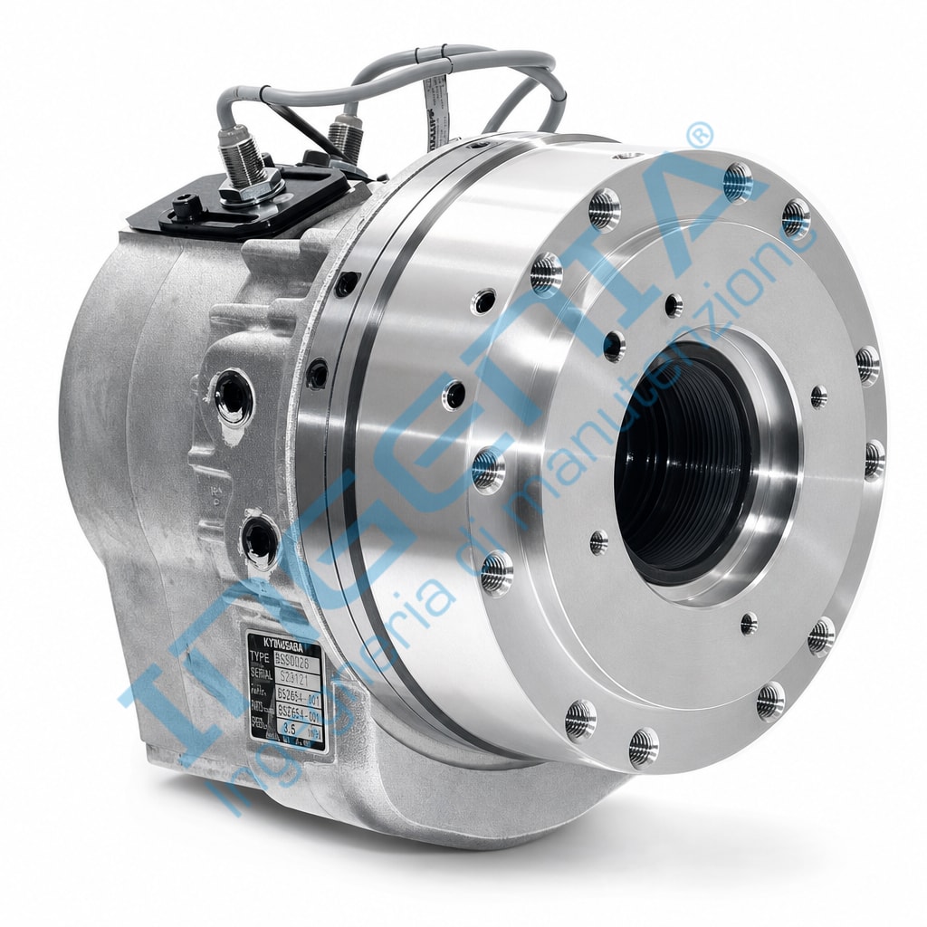 KITAGAWA SS1766C21A Hydraulic Rotary Cylinder 66mm Through-Hole
