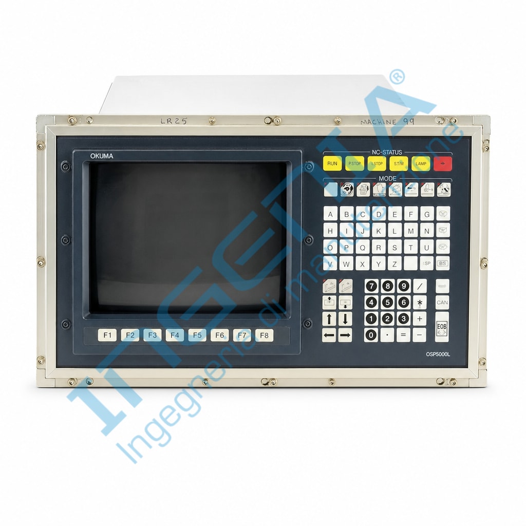 Okuma E0105-800-134 Operating Panel 12 Inch CRT/MDI