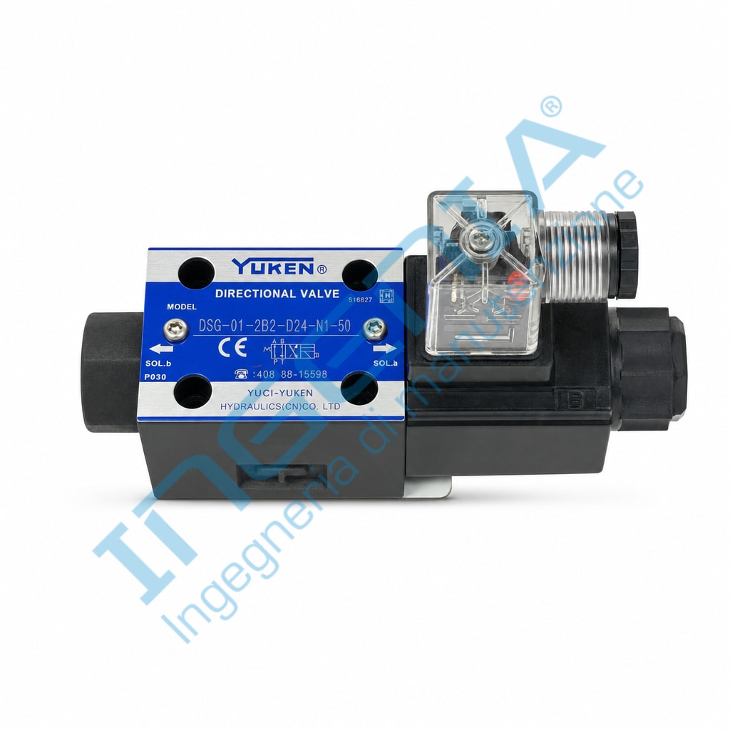 Yuken DSG-01-2D2-D24-70 Solenoid Operated Directional Valve