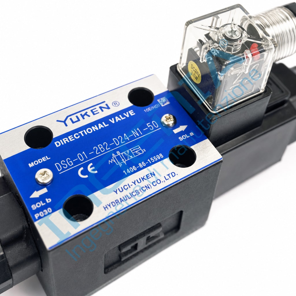 Yuken DSG-01-2D2-D24-70 Solenoid Operated Directional Valve