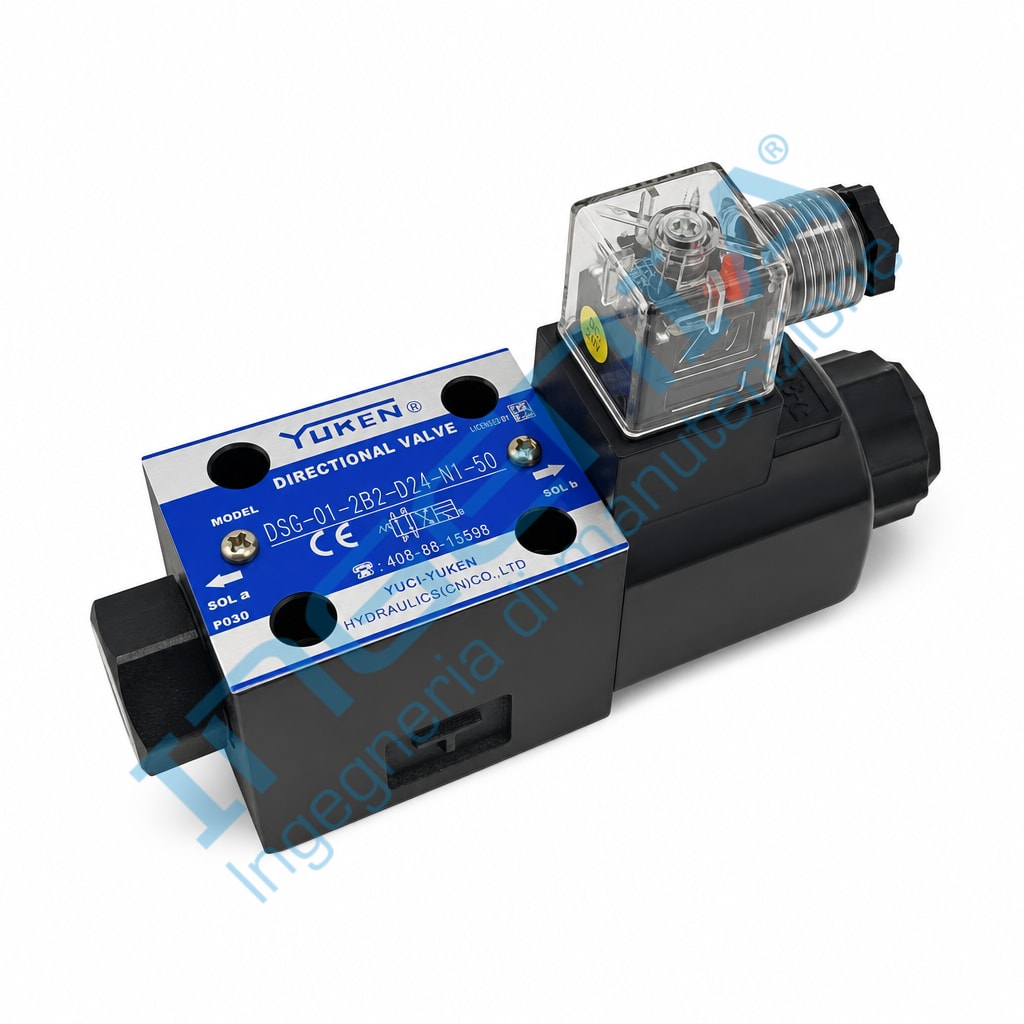Yuken DSG-01-2D2-D24-70 Solenoid Operated Directional Valve