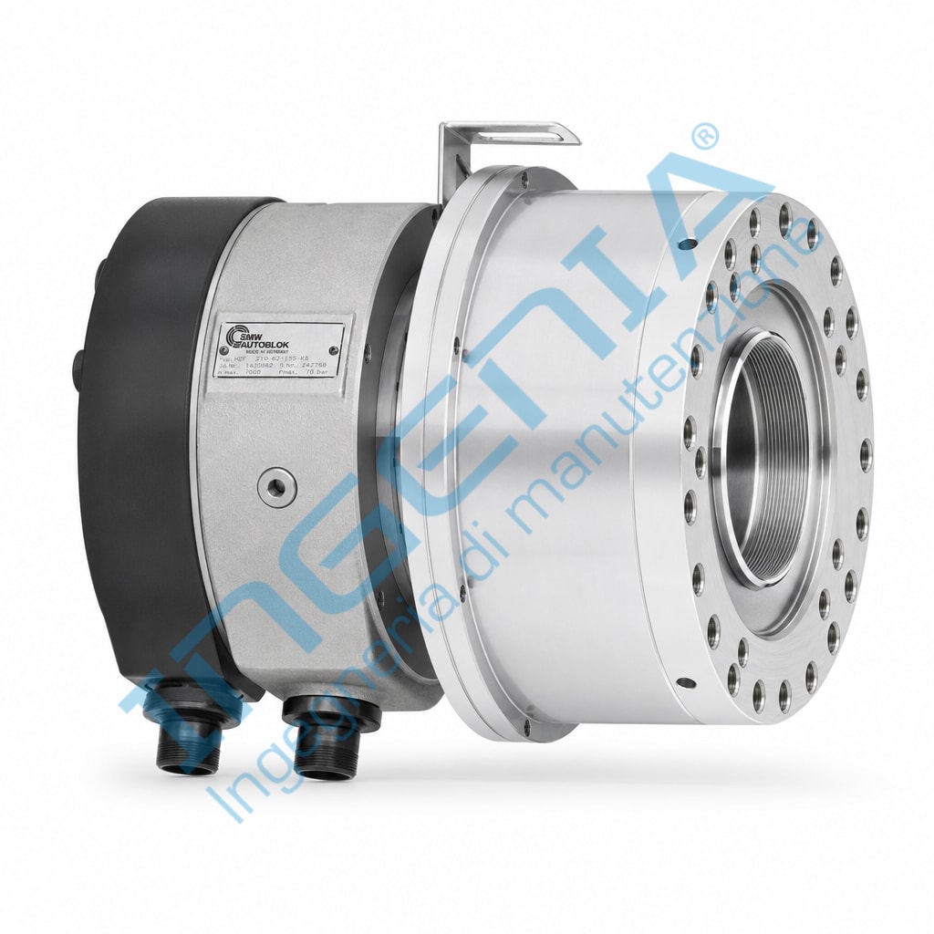 AUTOBLOCK VNK 150/67 Rotating Hydraulic Cylinder 67.5 mm Through Hole