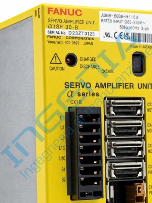 FANUC A06B-6093-H152 Servo Amplifier SVU-20 5.9 Arms