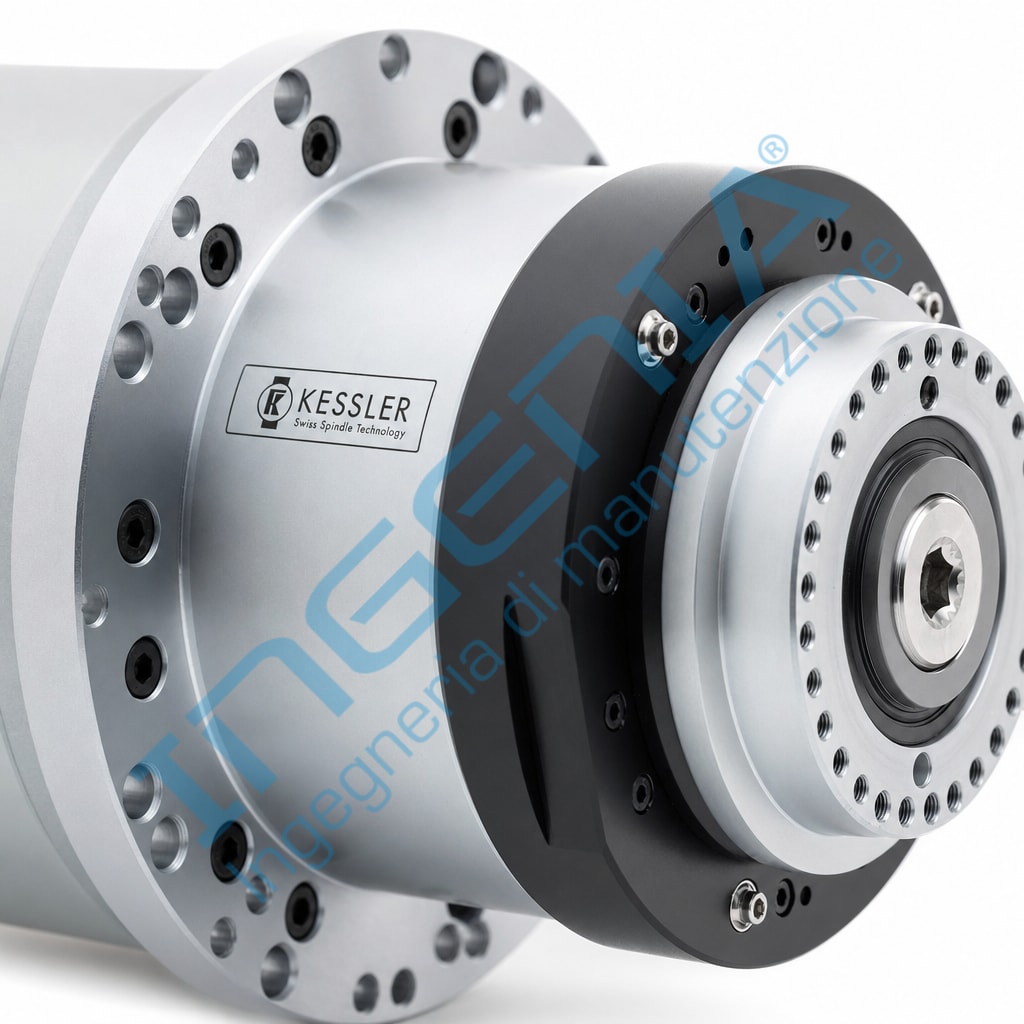 FRANZ KESSLER 000.600.381 Motor Spindle 18000 rpm HSK 63 A