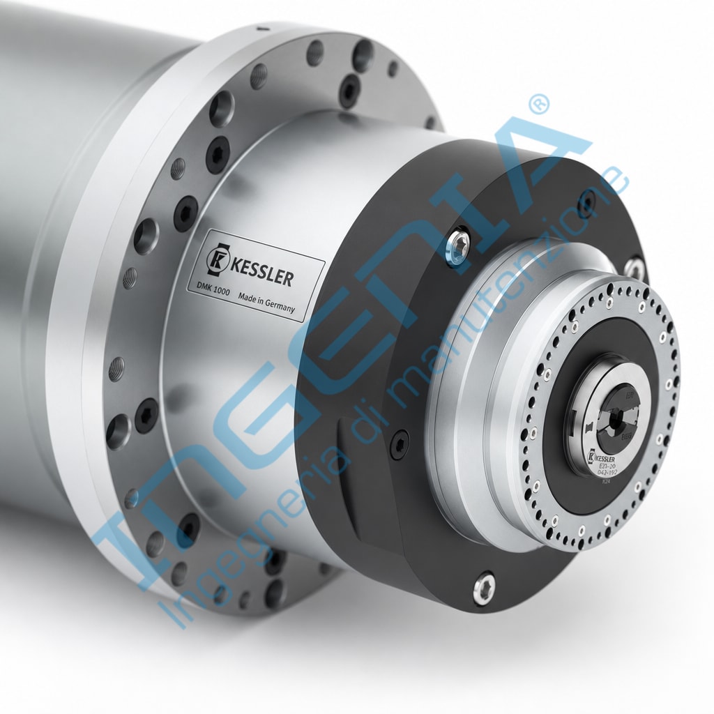 FRANZ KESSLER 000.688.201 Motor Spindle 18,000 RPM HSK 63 A