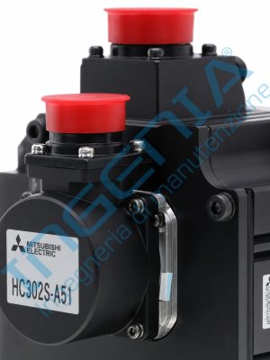 MITSUBISHI HC203BS AC Servo Motor 2 kW 3000 rpm