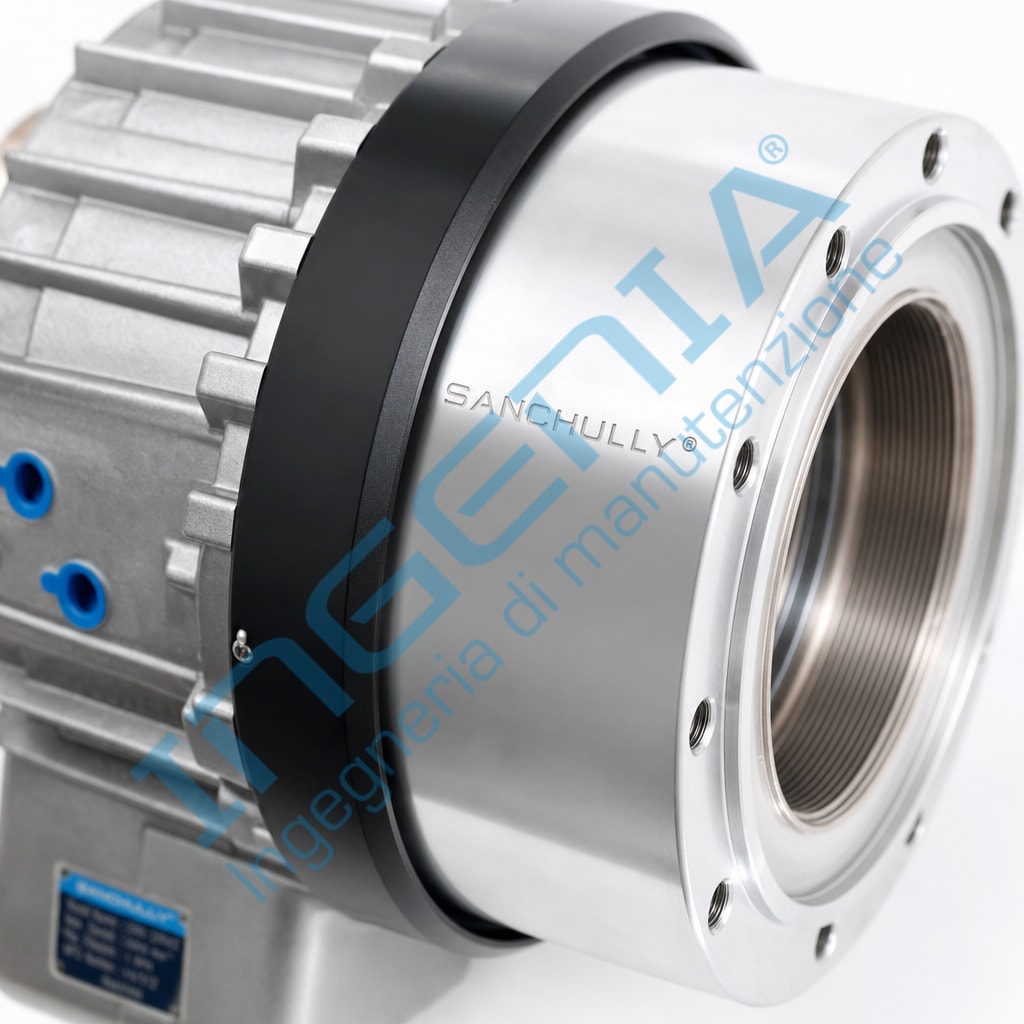 SAMCHULLY SH-15052C0 Open-Center Hydraulic Rotary Cylinder 52mm