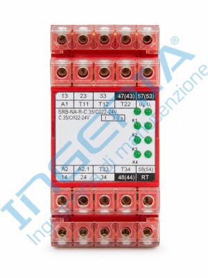 Schmersal SRB-NA-R-C.35/CH2C-24 Safety Relay 24V AC/DC