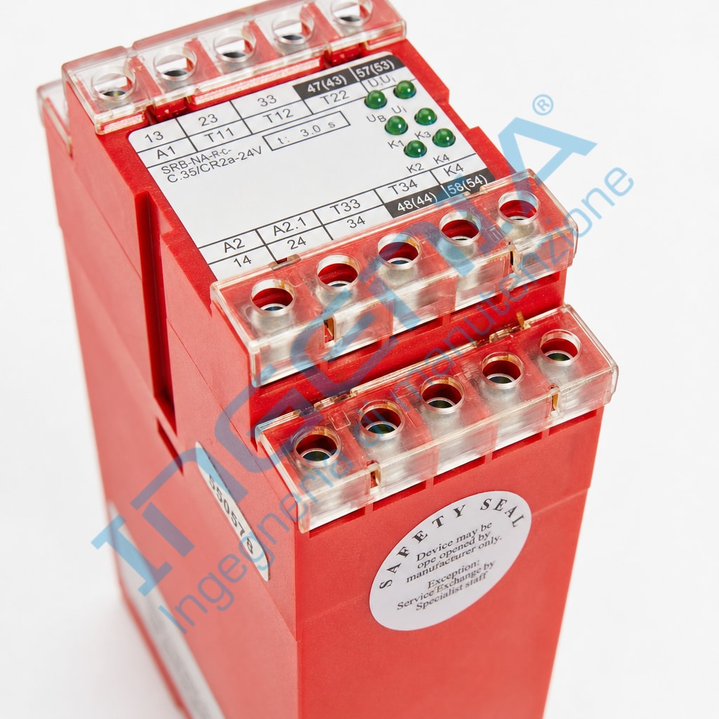 Schmersal SRB-NA-R-C.35/CH2C-24 Safety Relay 24V AC/DC
