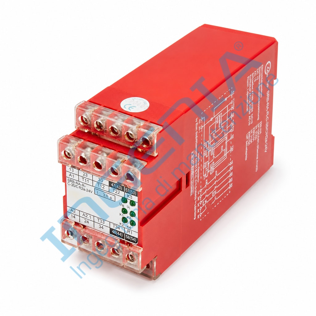 Schmersal SRB-NA-R-C.35/CH2C-24 Safety Relay 24V AC/DC