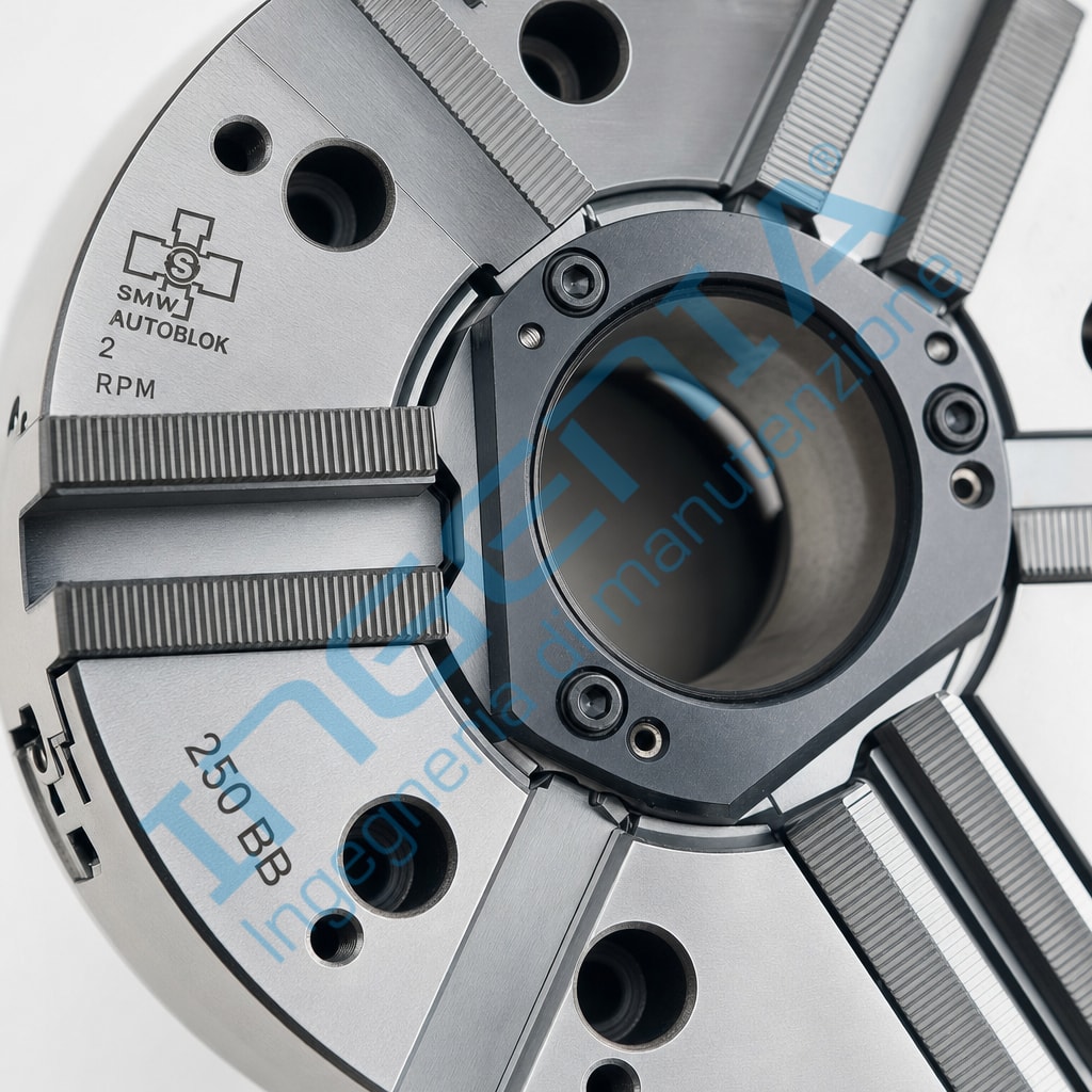 SMW AUTOBLOK 250BB Self-Centering Power Chuck 250 mm