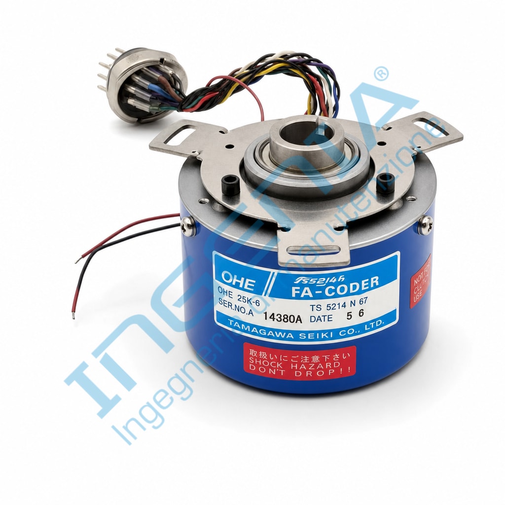 TAMAGAWA OHE 25K-6 Optical Incremental Encoder 25000 C/T