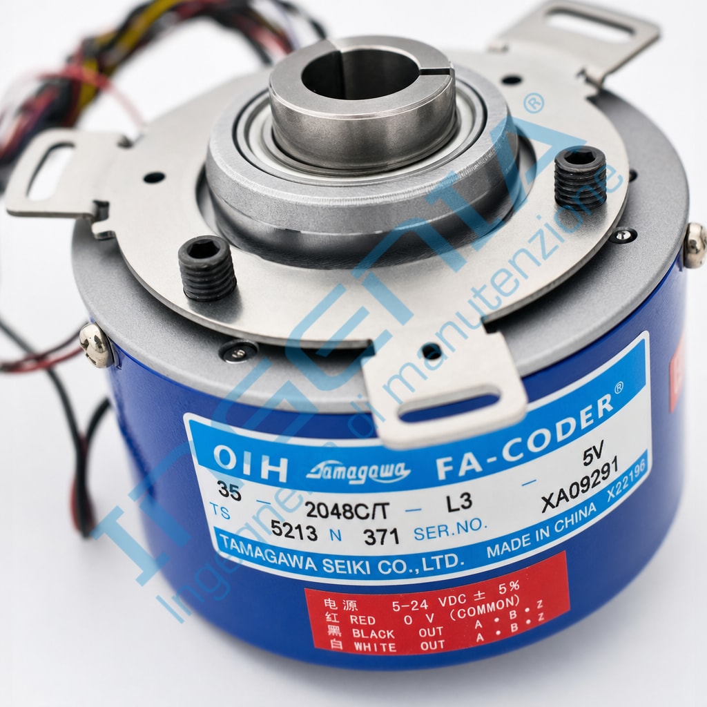 TAMAGAWA OHE 25K-6 Optical Incremental Encoder 25000 C/T