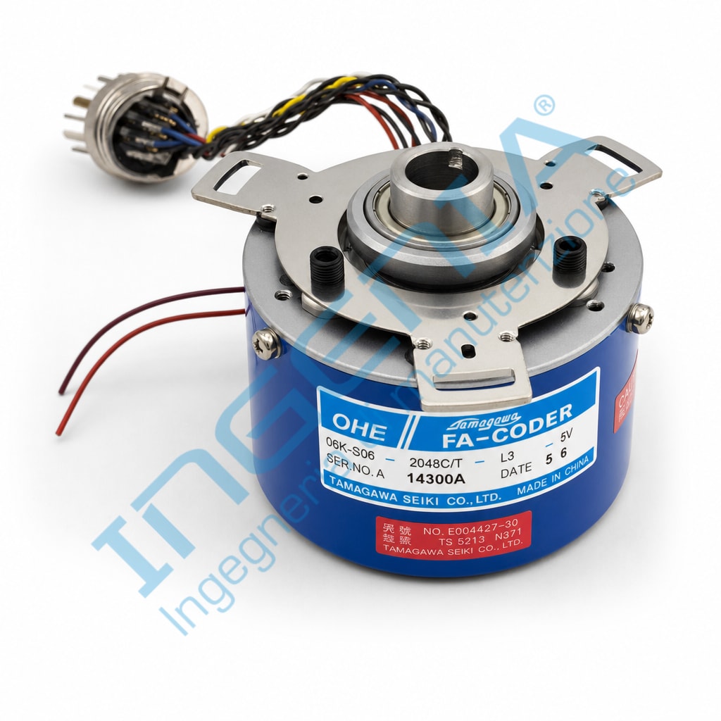 TAMAGAWA OHE 25K-6 Optical Incremental Encoder 25000 C/T